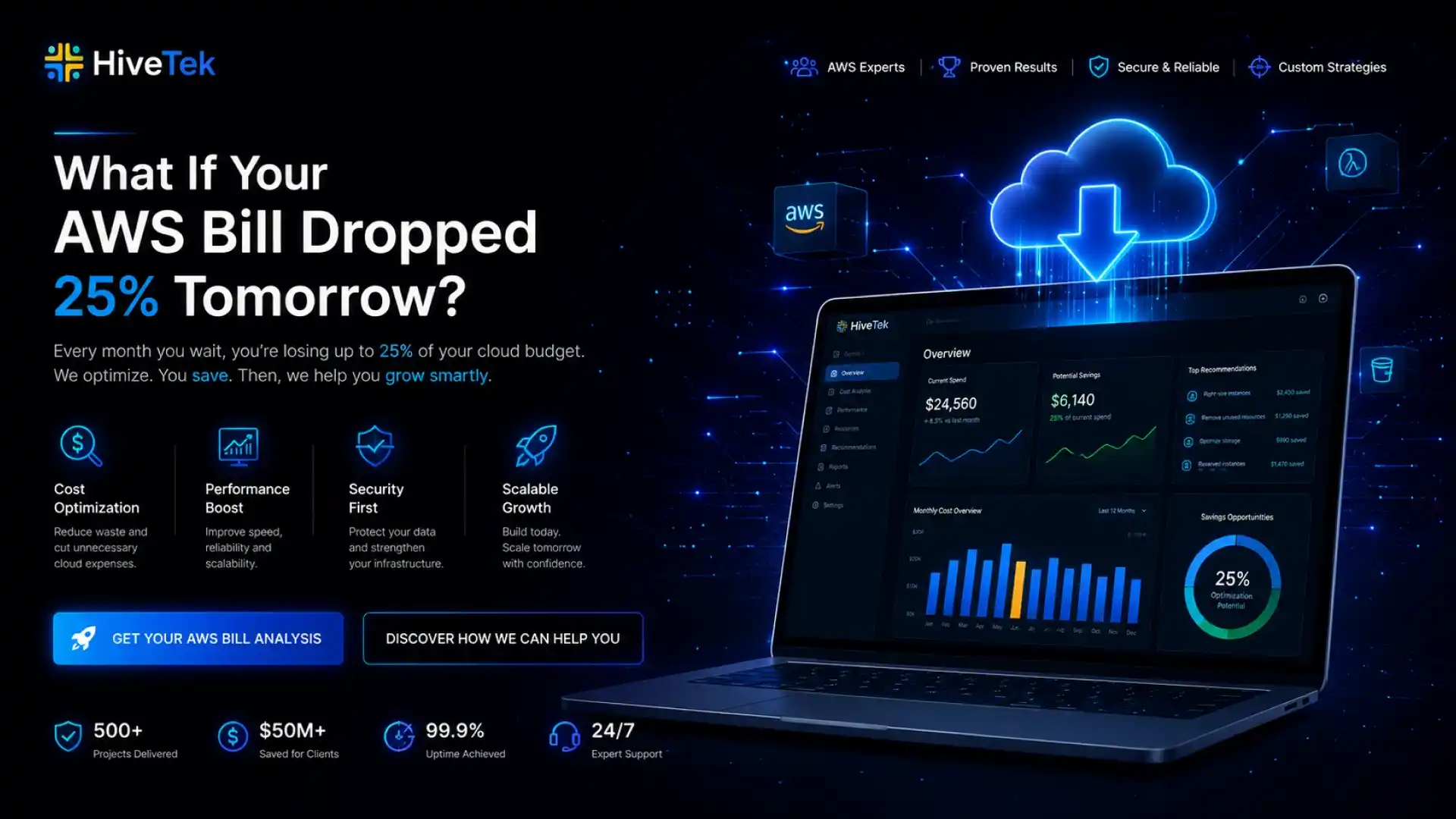 HiveTek Landing Page
